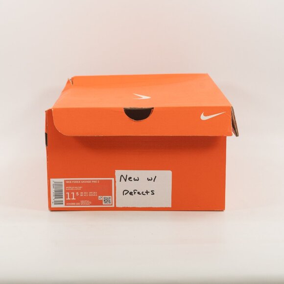 Nike Force Savage Pro 2 AH4000-100 Football Cleats size 11.5 READ